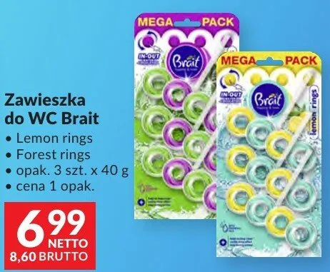 Zawieszka do WC Brait promocja w Makro