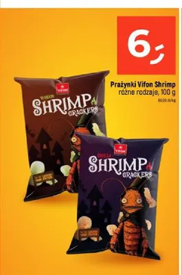 Prażynki Vifon Shrimp chilli promocja w Dealz