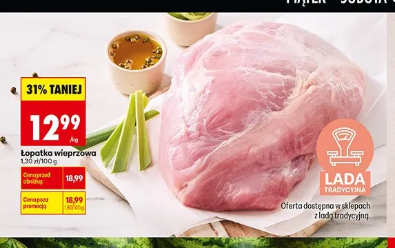 Łopatka wieprzowa promocja w Biedronka