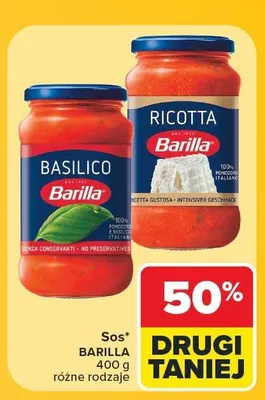 Sos Barilla Ricotta promocja w Carrefour Market