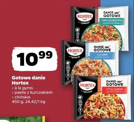 Gotowe danie paella z kurczakiem promocja w Netto