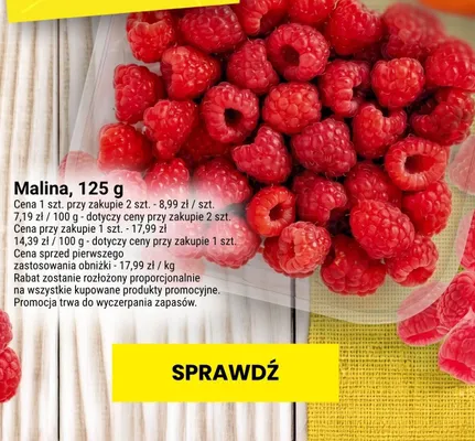 Malina promocja w Twój Market