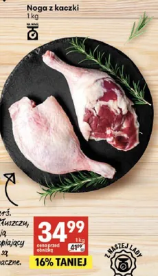 Noga z kaczki promocja w Delikatesy Centrum