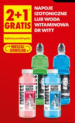 Woda witaminowa Dr Witt Magnesium promocja w Biedronka