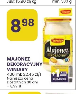 Majonez dekoracyjny Winiary promocja w Stokrotka