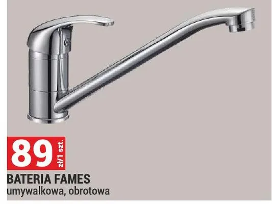 Bateria umywalkowa, obrotowa promocja w Merkury Market