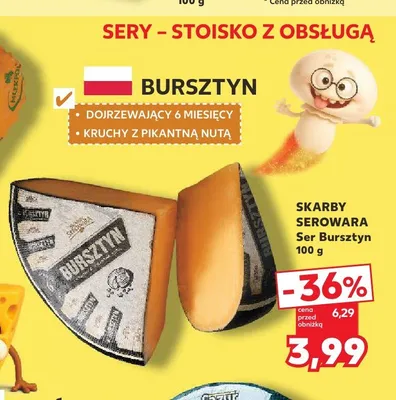 Ser Bursztyn Skarby Serowara promocja w Kaufland