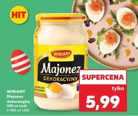 Majonez dekoracyjny promocja w Kaufland