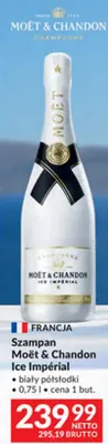 Szampan Moët & Chandon Ice Impérial biały półsłodki promocja w Makro