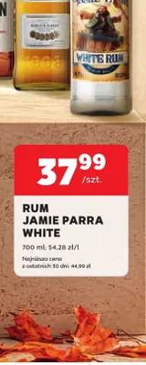 Rum Jamie Parra White promocja w Stokrotka