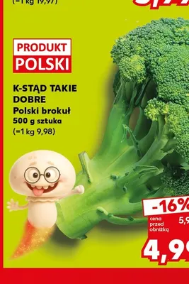 Brokuł polski K-Stąd Takie Dobre promocja w Kaufland
