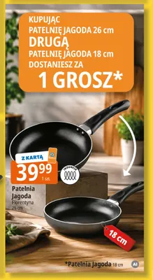 Patelnia Jagoda Florentyna 26 cm promocja w Leclerc