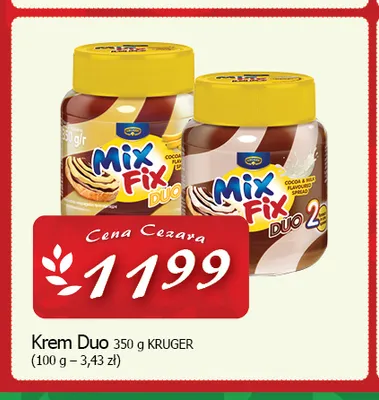 Krem Duo Mix Fix promocja w CEZAR Delikatesy
