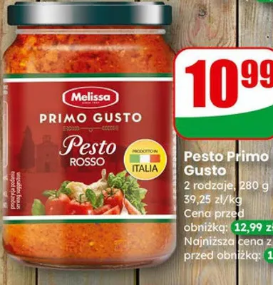 Pesto Primo Gusto 2 rodzaje promocja w Dino