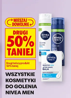 Kosmetyki do golenia Nivea Men promocja w Biedronka