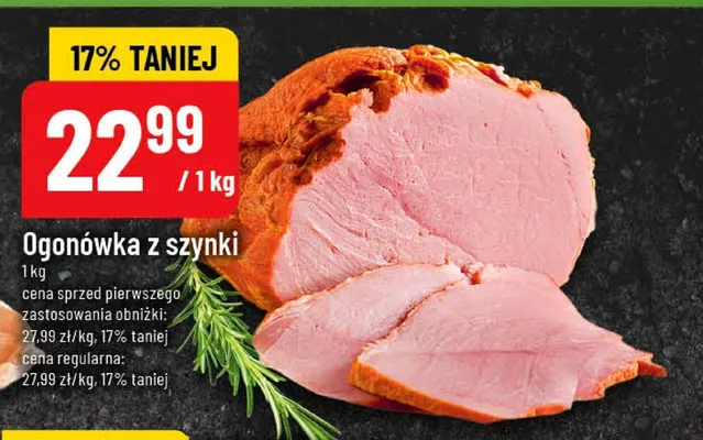 Ogonówka z szynki promocja w POLOmarket