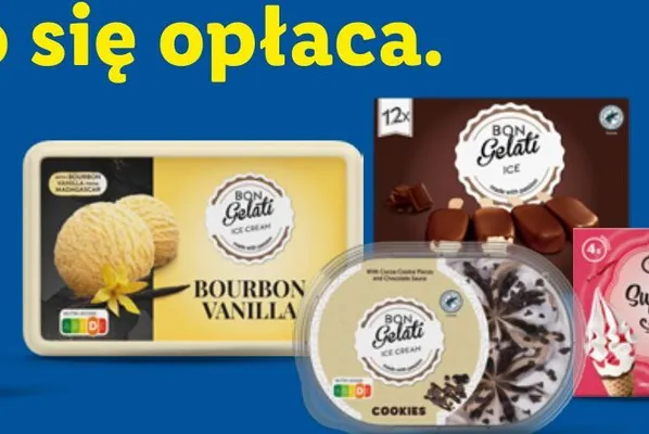 Lody Bon Gelati 12-pak promocja w Lidl