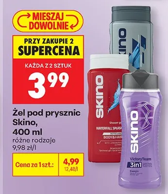 Żel pod prysznic różne rodzaje promocja w Biedronka