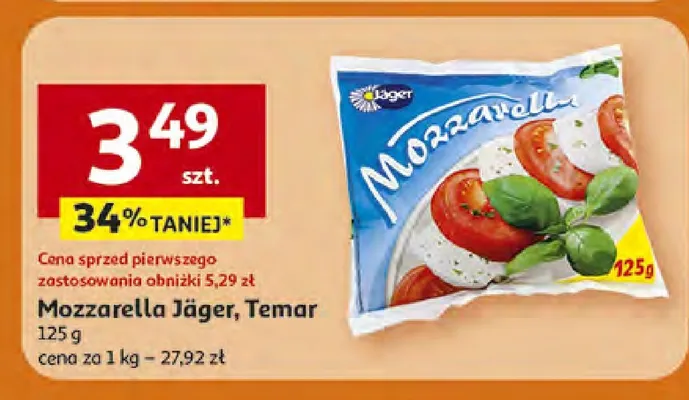 Mozzarella promocja w Auchan