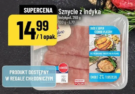 Sznycle z indyka indykpol promocja w POLOmarket