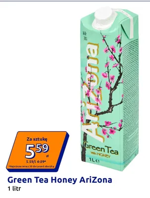 Herbata mrożona Green Tea Honey AriZona promocja w Action