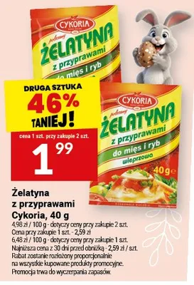 Żelatyna z proszkiem promocja w Twój Market