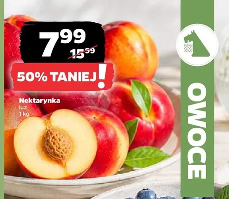 Nektarynka luz promocja w Netto