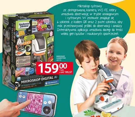 Mikroskop Clementoni promocja w Selgros