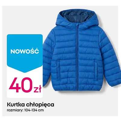 Kurtka chłopięca promocja w Pepco