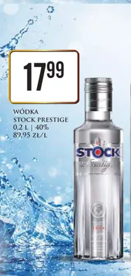 Wódka Stock Prestige promocja w Dino