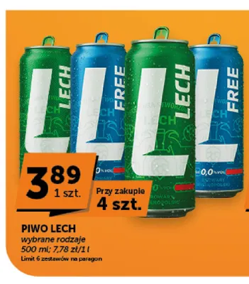 Piwo Lech promocja w ABC