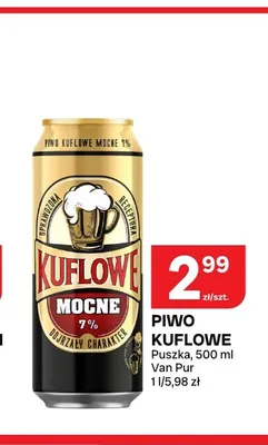Piwo Kuflowe Mocne promocja w Chorten