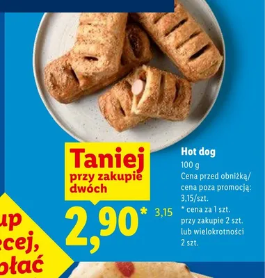 Hot dog promocja w Lidl