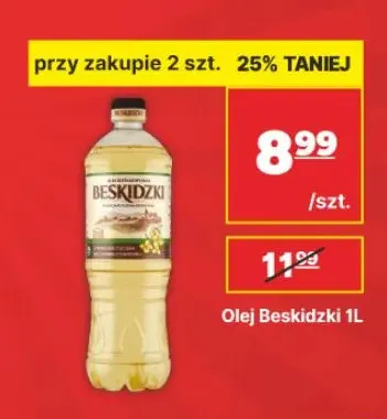 Olej rzepakowy Beskidzki promocja w API Market