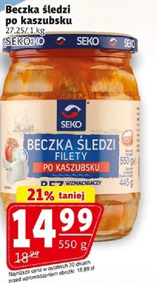 Beczka śledzi po kaszubsku promocja w Prim Market