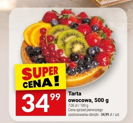 Tarta owocowa Białecki promocja w Twój Market