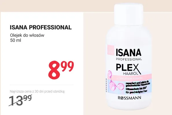 Olejek do włosów promocja w Rossmann