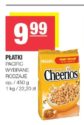 Płatki Pacific Nestlé promocja w SPAR
