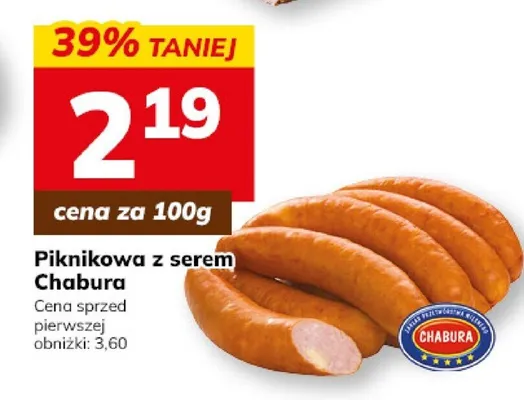 Piknikowa z serem Chabura promocja w Hitpol