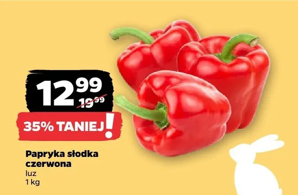 Papryka słodka czerwona luz promocja w Netto