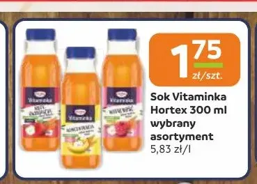 Sok Vitaminka Hortex wiśnia promocja w Gama