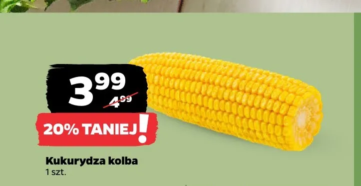 Kukurydza kolba promocja w Netto