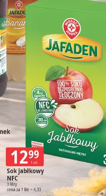 Sok jabłkowy NFC promocja w Leclerc