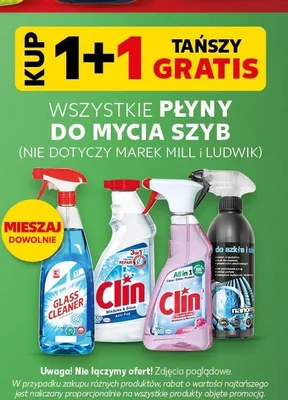 Płyny do mycia szyb promocja w Kaufland