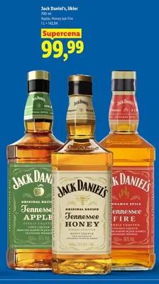 Likier Jack Daniel's Tennessee Honey promocja w Lidl