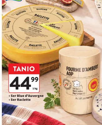 Ser Blue d'Auvergne promocja w Intermarche
