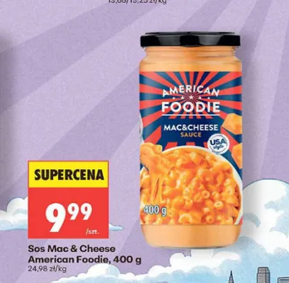Sos Mac & Cheese American Foodie promocja w Biedronka