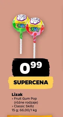 Lizak Classic Skillz promocja w Netto