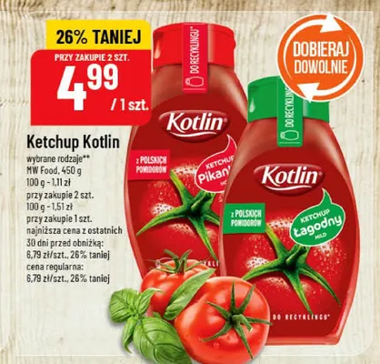 Ketchup promocja w POLOmarket
