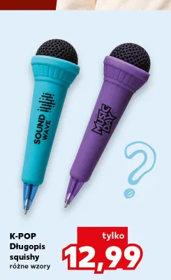 Długopis squishy K-POP promocja w Kaufland
